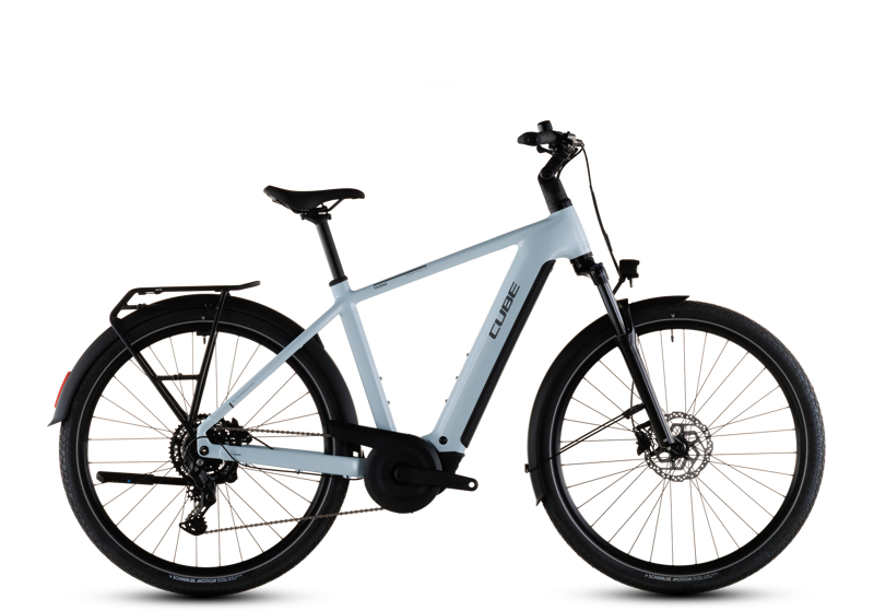 Cube Touring Hybrid One 600 in Grey/Coolgrey