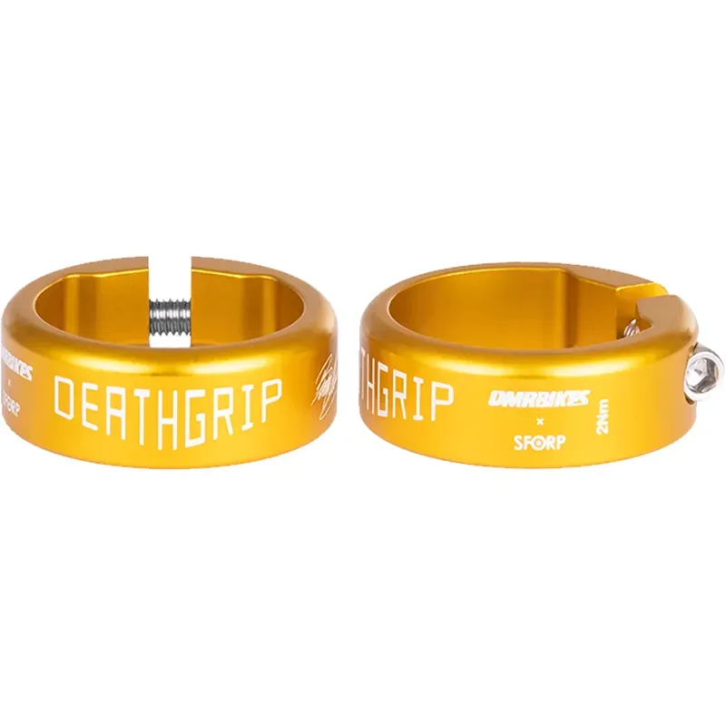 DMR - Collar - Gold deathgrip