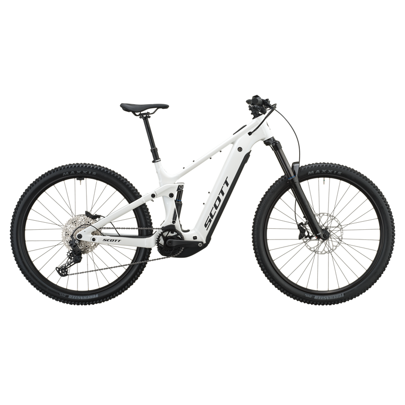 Scott Strike 40 eMountain Bike in Pearl White