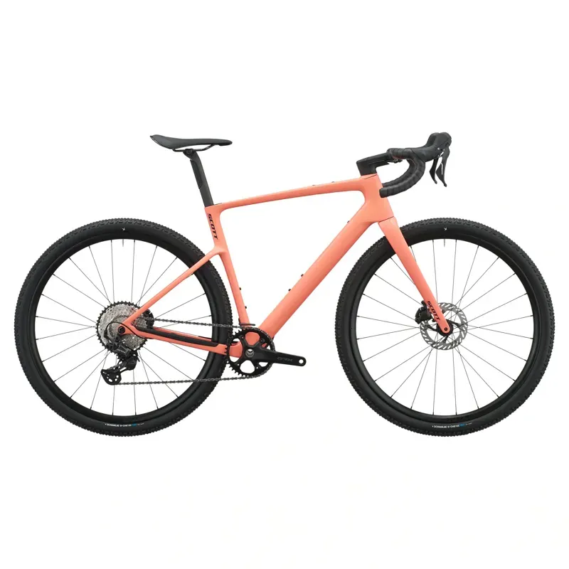 Scott Addict Gravel 40 Bike in Peach Pink