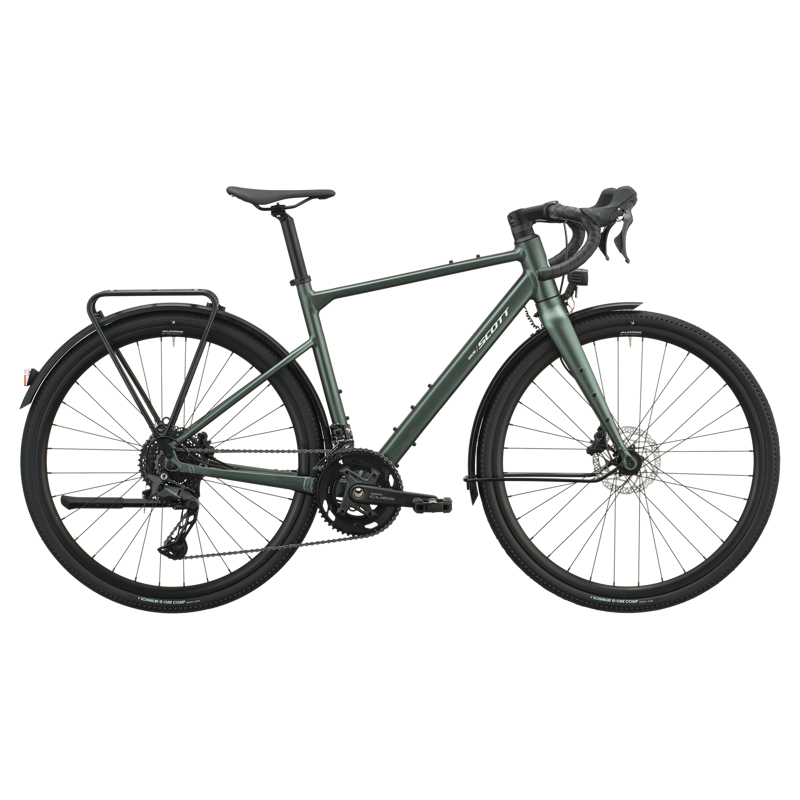Scott Overland 30 Gravel Bike in Marine Green