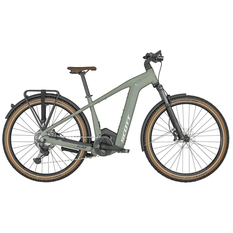 Scott Axis eRIDE 10 Mens Hybrid Bike in Grey