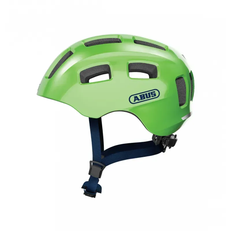 Abus Youn-I 2.0 Youth Mountain Bike Helmet in Green