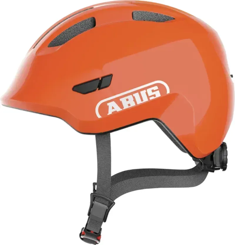 NI - ABUS Smiley 3.0 Kids Leisure Helmet in Shiny Orange