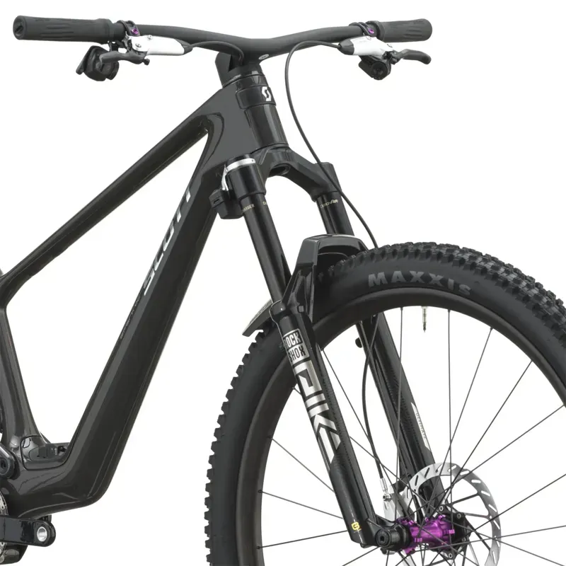 Scott Spark DC Factory Mountain Bike in Carbon Black-4