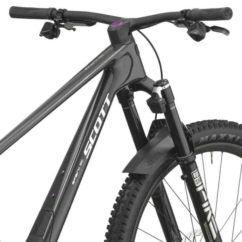 Scott Spark DC Factory Mountain Bike in Carbon Black-3