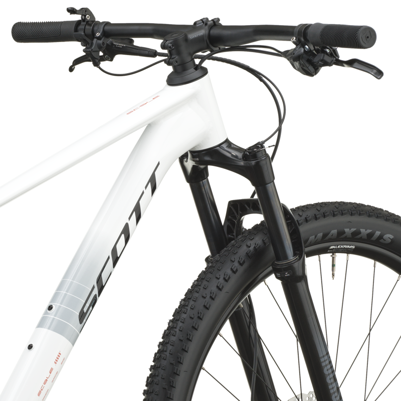 Scott Scale 50 Mountain Bike in White-3