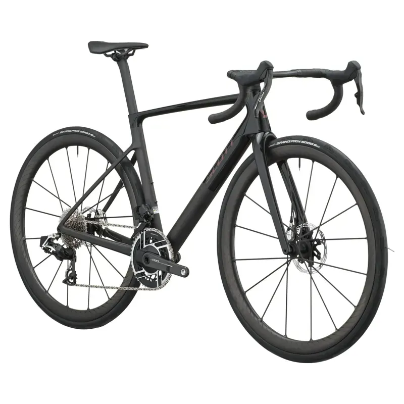 Scott Addict RC Ultimate Road Bike in Piano Black/Carbon Black-1