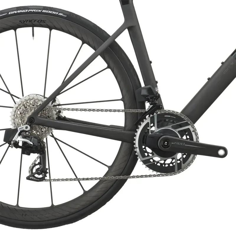 Scott Addict RC Ultimate Road Bike in Piano Black/Carbon Black-4