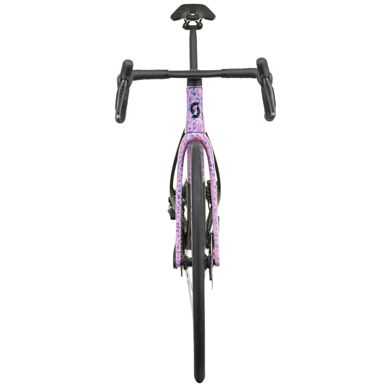 Scott Addict RC 10 Road Bike in Flourish Blue/Carbon Black-4