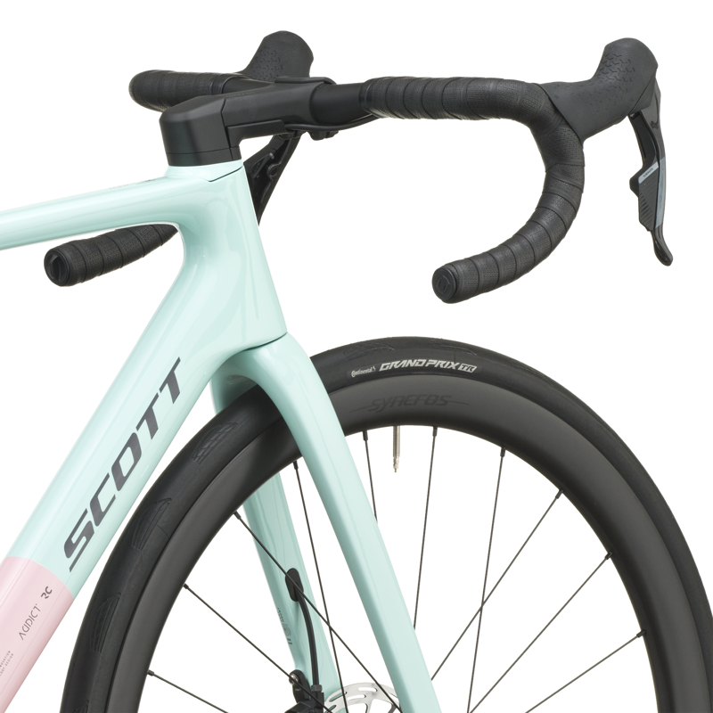 Scott Addict RC 25 Road Bike in Gelato Blue/Gelato Pink-6