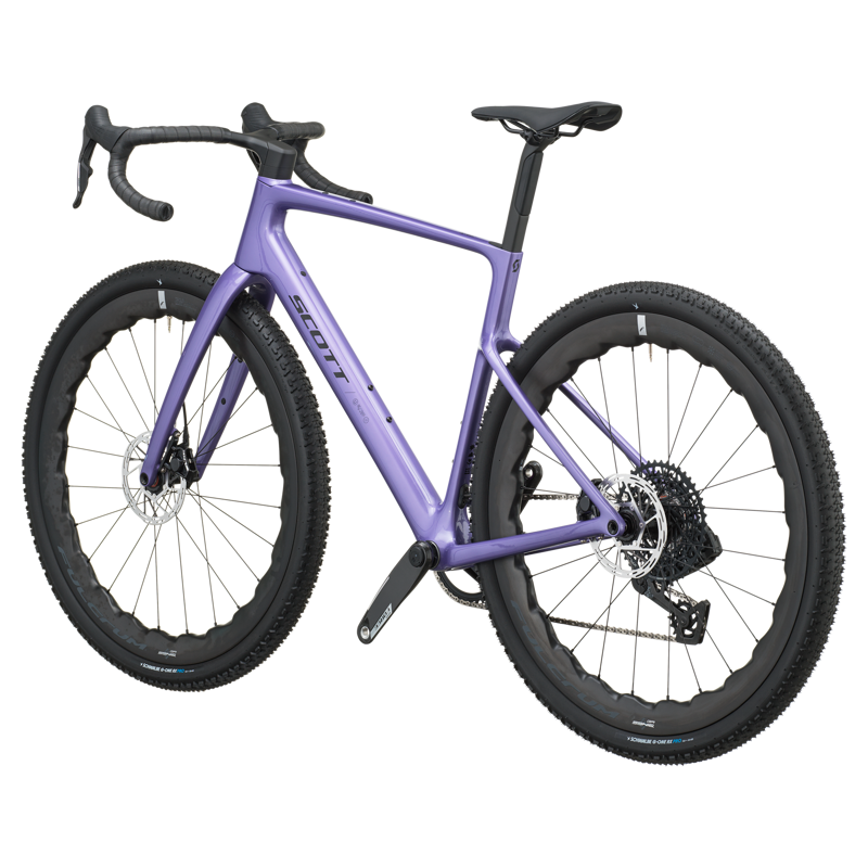 Scott Addict Gravel 10 Bike in Blaze Purple-2