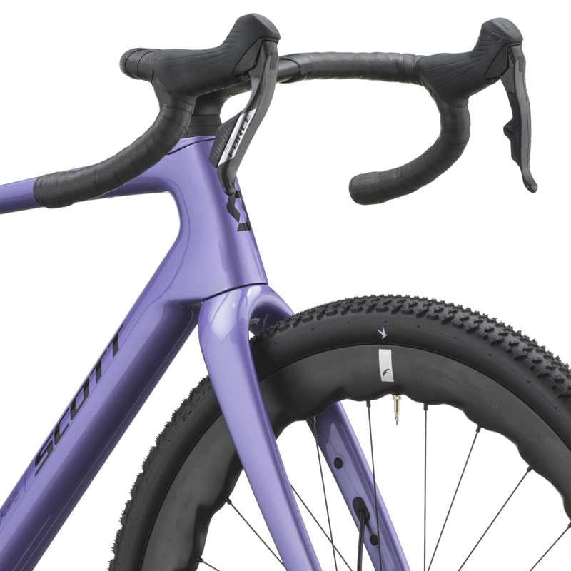 Scott Addict Gravel 10 Bike in Blaze Purple-4