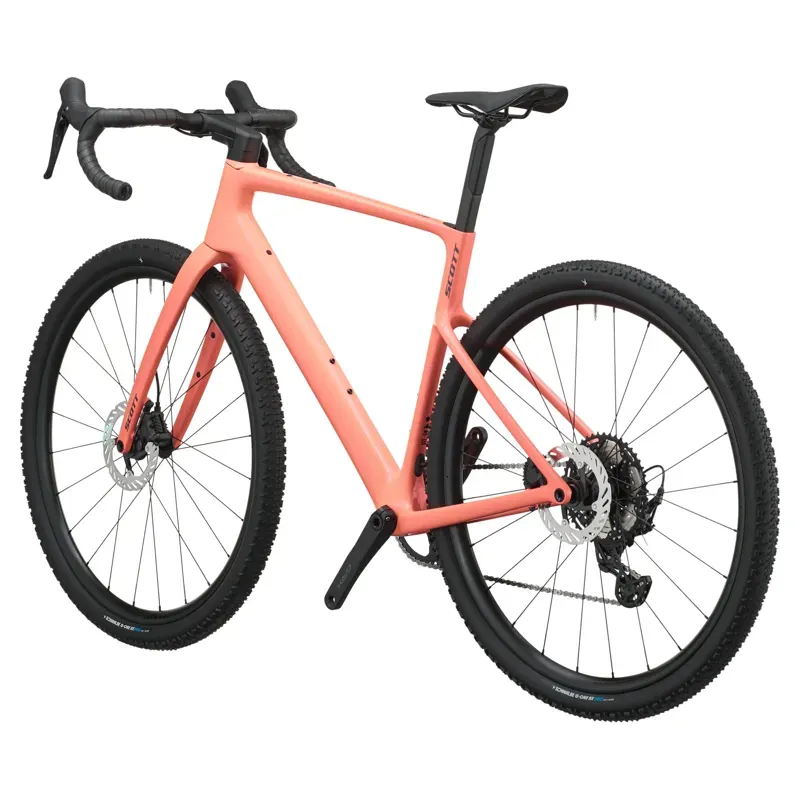 Scott Addict Gravel 40 Bike in Peach Pink-2