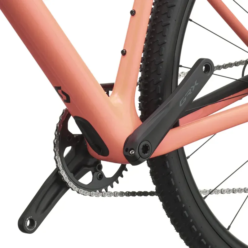 Scott Addict Gravel 40 Bike in Peach Pink-5