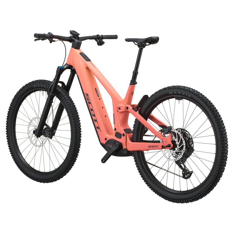 Scott Patron 20 eMountain Bike in Peach Pink-2