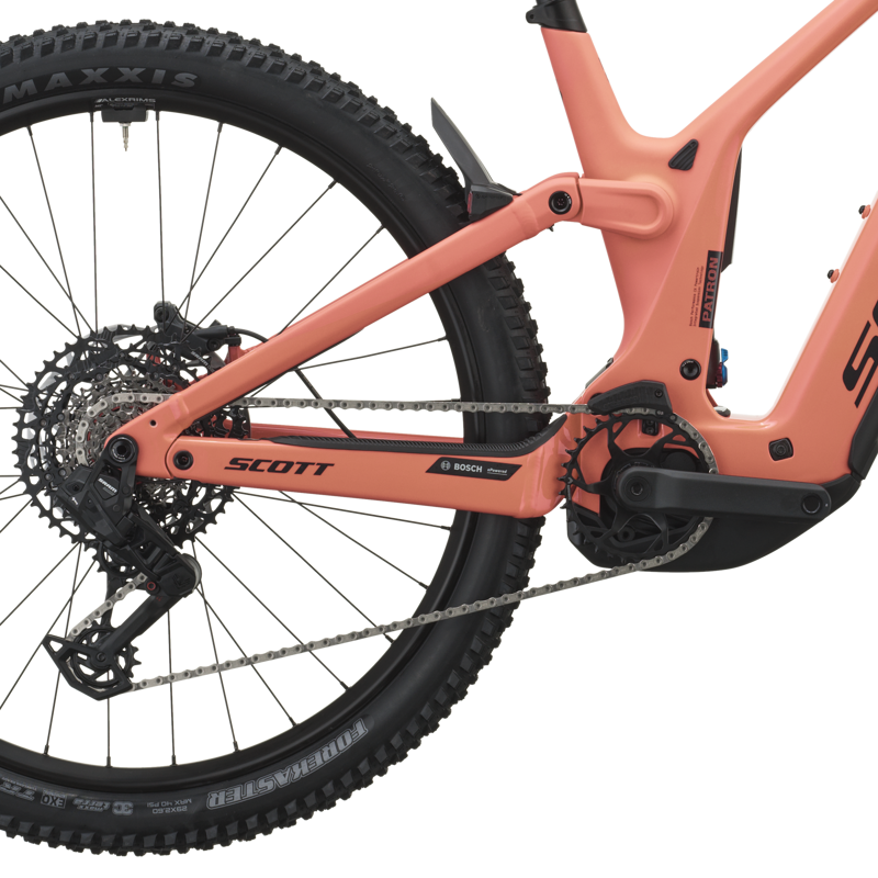 Scott Patron 20 eMountain Bike in Peach Pink-3