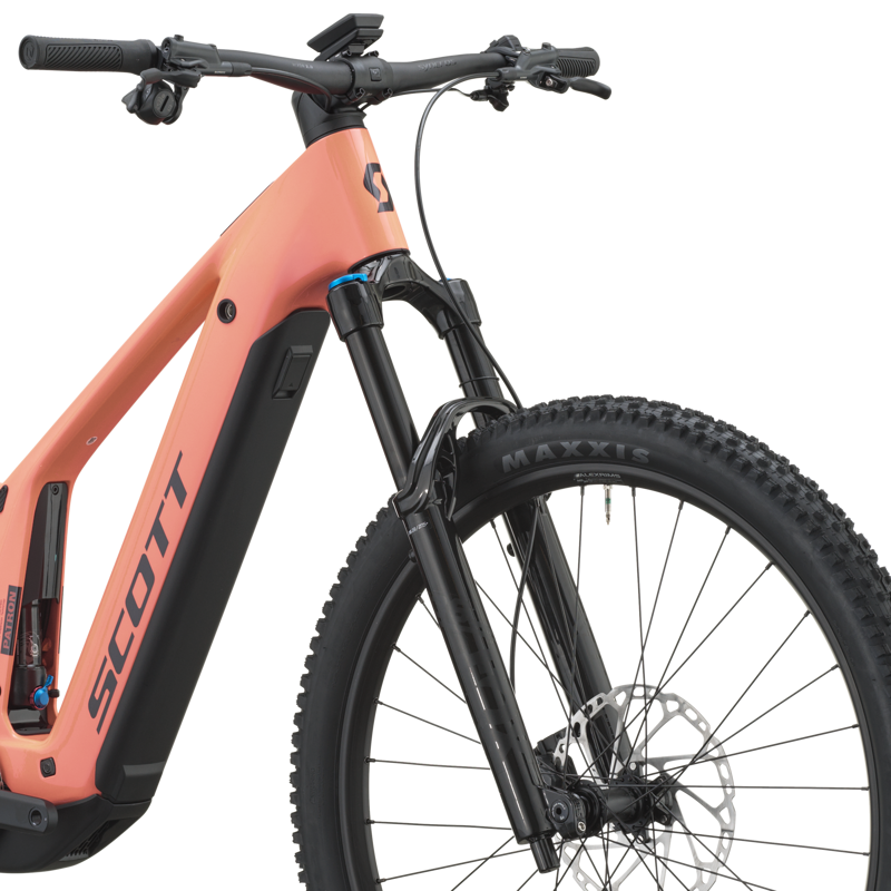 Scott Patron 20 eMountain Bike in Peach Pink-4
