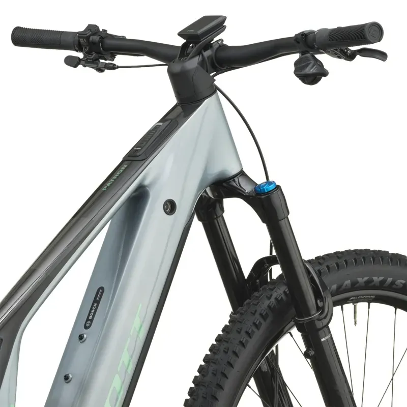 Scott Patron 20 eMountain Bike in Pulse Grey/Carbon Black-6