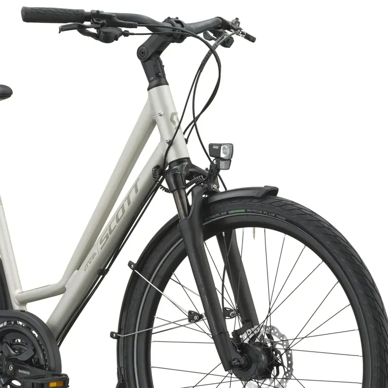 Scott Vitess 20 Wave Hybrid Bike in Ivory Beige-3