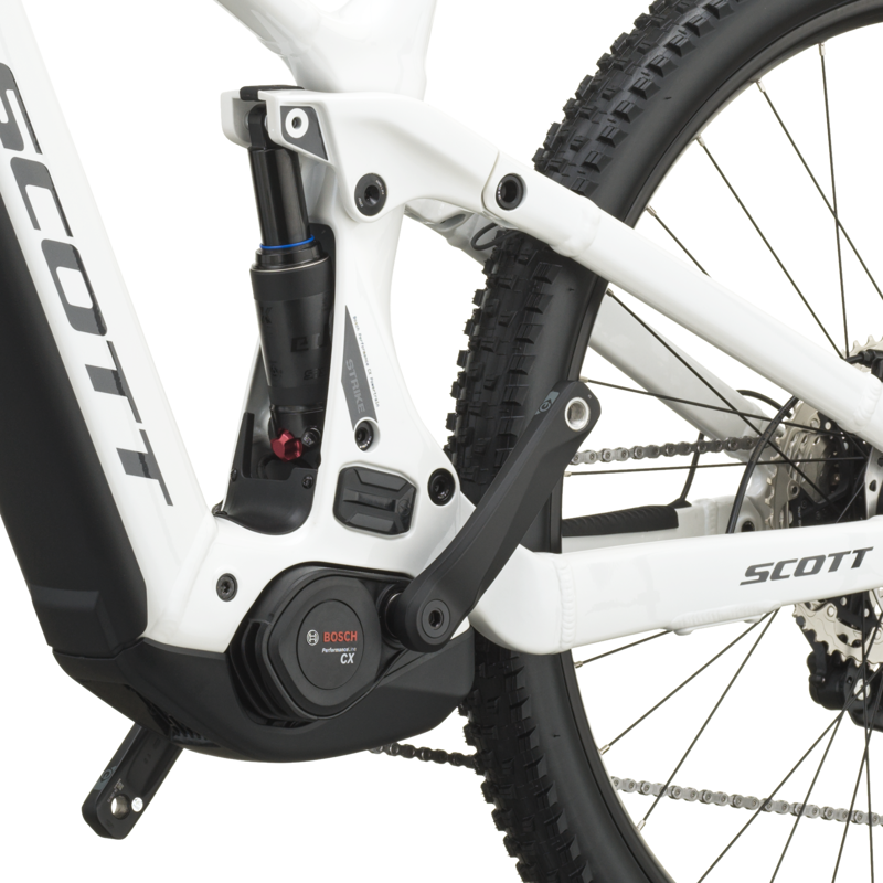 Scott Strike 40 eMountain Bike in Pearl White-5