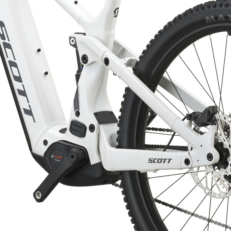 Scott Strike 40 eMountain Bike in Pearl White-7