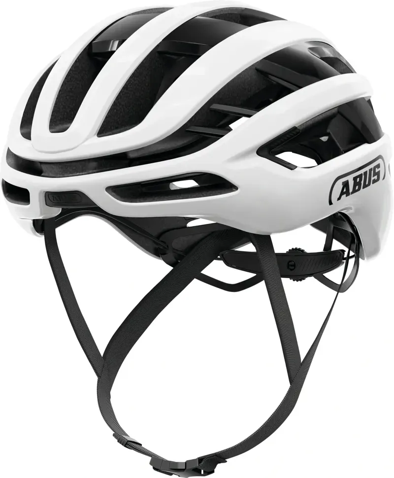 ABUS AirBreaker 2.0 MIPS Road Elite Helmet In Shiny (Made In Italy) WHITE 5-1