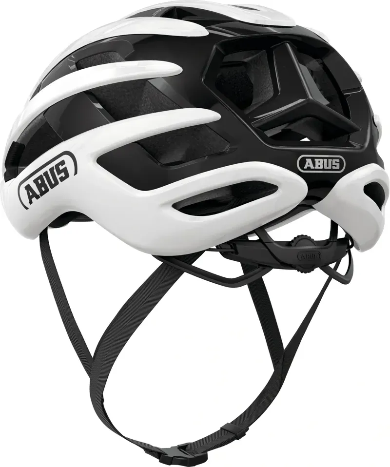 ABUS AirBreaker 2.0 MIPS Road Elite Helmet In Shiny (Made In Italy) WHITE 5-3