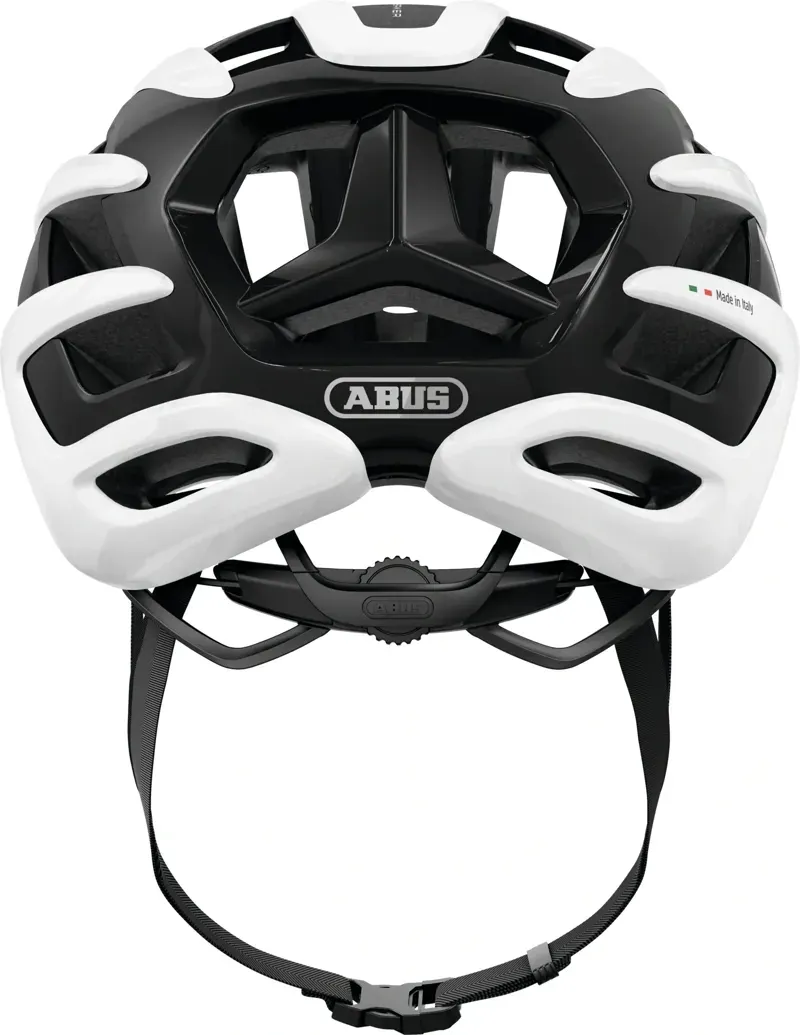 ABUS AirBreaker 2.0 MIPS Road Elite Helmet In Shiny (Made In Italy) WHITE 5-4