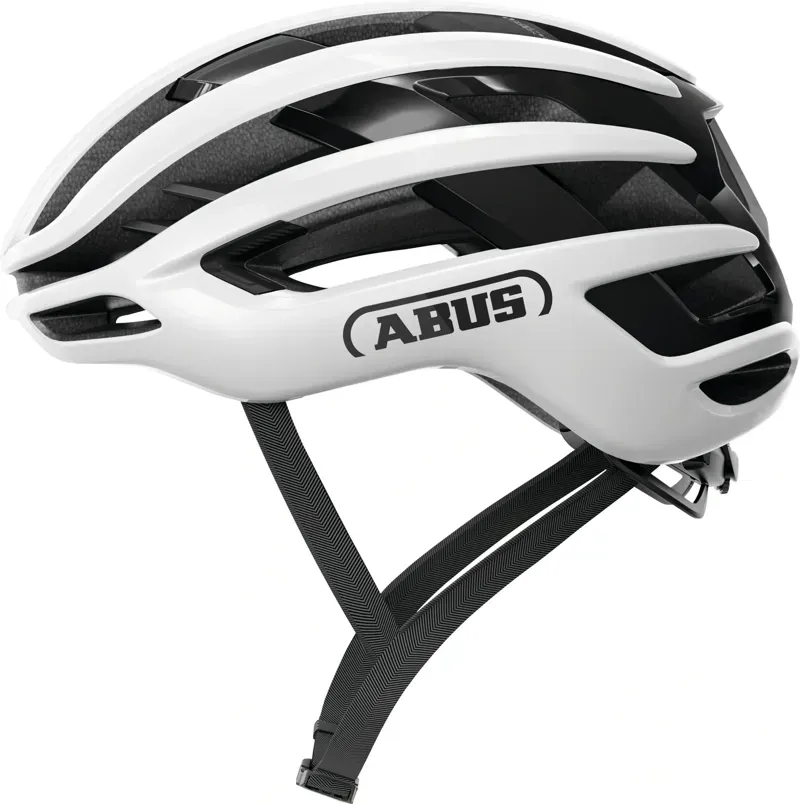 ABUS AirBreaker 2.0 MIPS Road Elite Helmet In Shiny (Made In Italy) WHITE 5-2