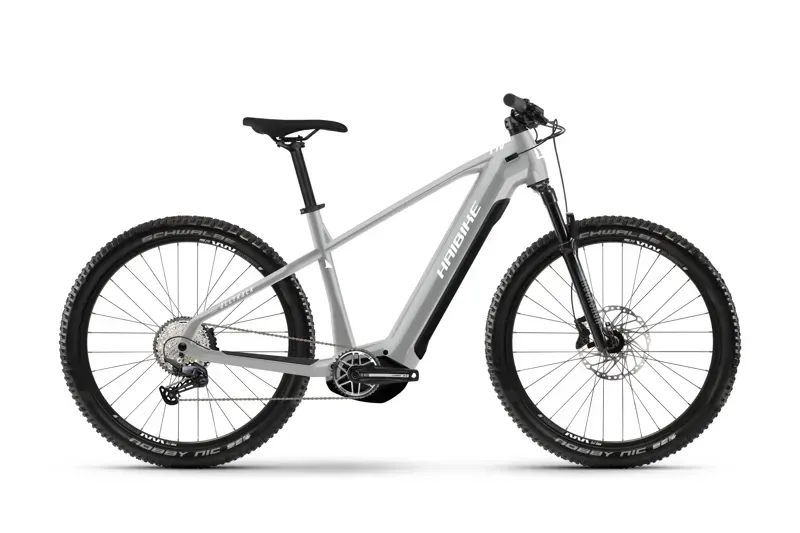Haibike Alltrack 7 27.5 E-Mountain Bike In Urban Grey/White