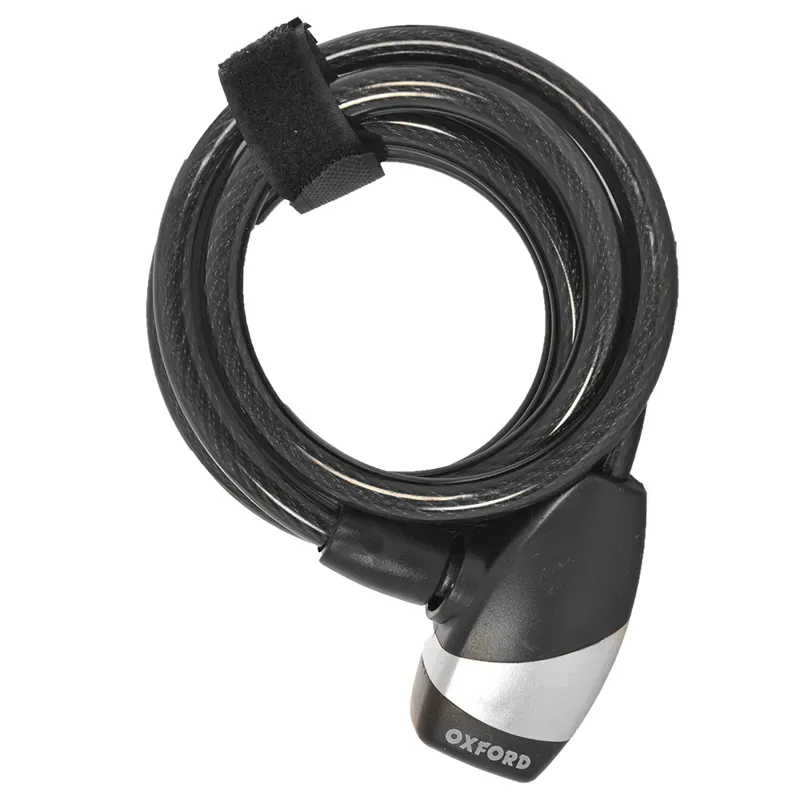 Oxford 1.8m X 10mm Key Coil in Black