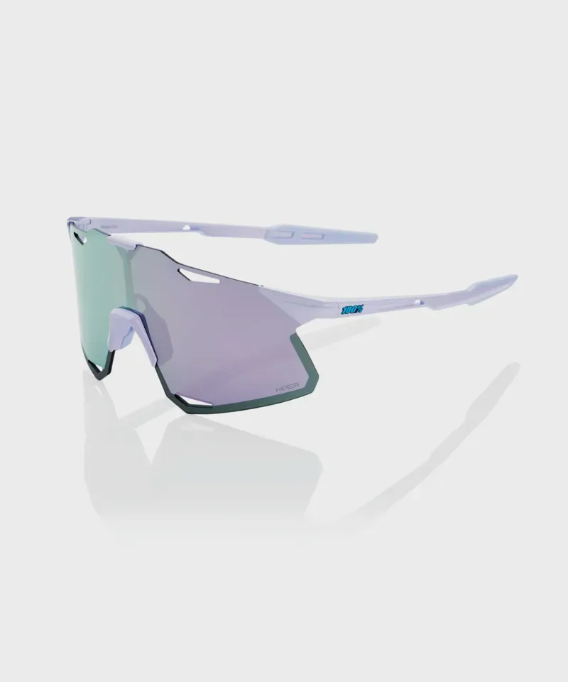 100% Hypercraft HiPER Mirror Lens Sunglasses in Polished Lavender