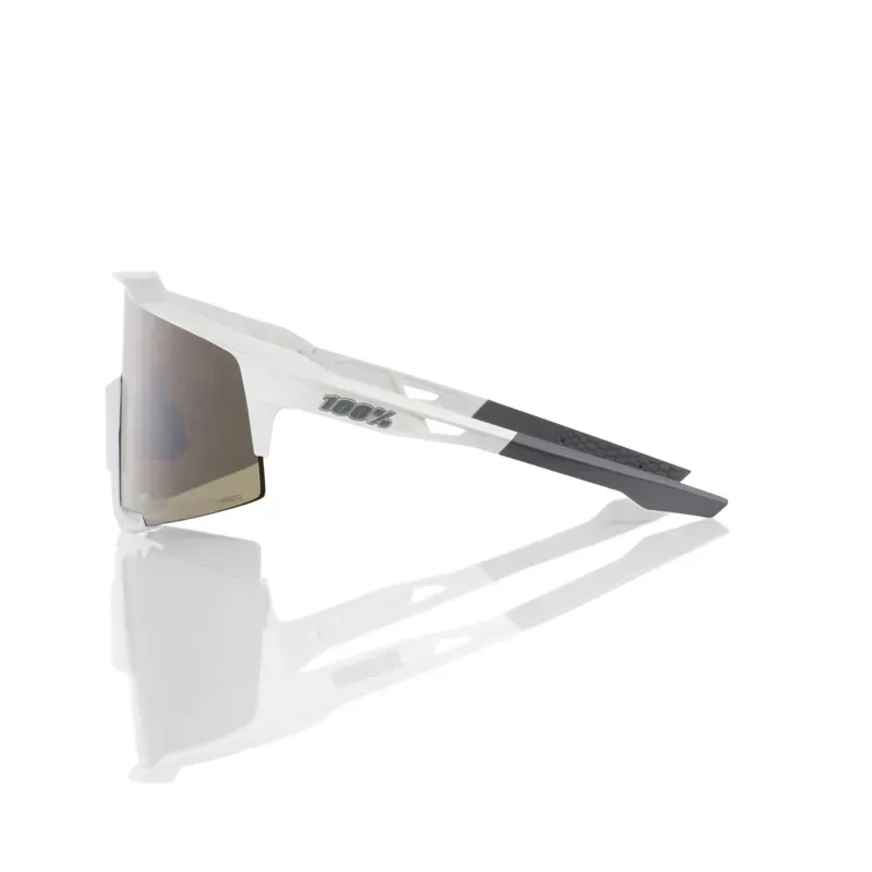 100 Speedcraft Glasses - Mirror Lens White/ HiPER Silver-2