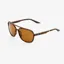 100% Kasia Glasses Lens In Soft Tact Havana/Bronze PEAKPOLAR
