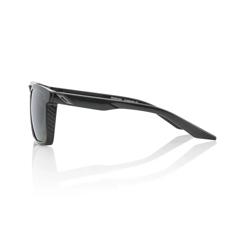100% Renshaw Glasses Lens In Black/Grey Green-2