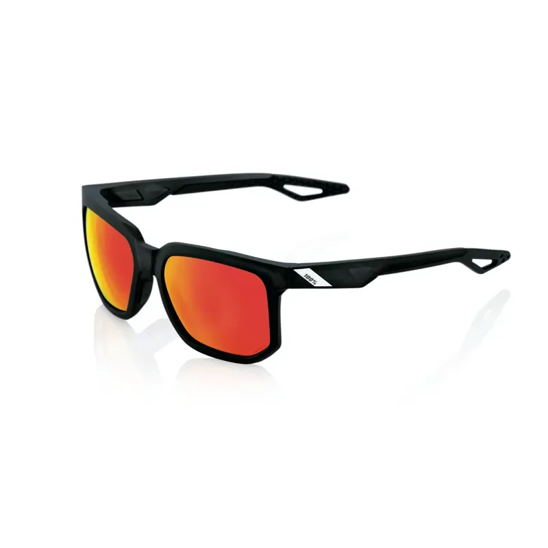 100 Centric Glasses Mirror Soft Tact Red and Black 