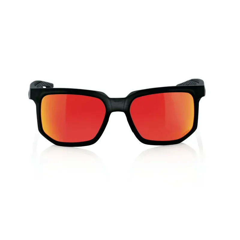 100 Centric Glasses Mirror Soft Tact Red and Black -1