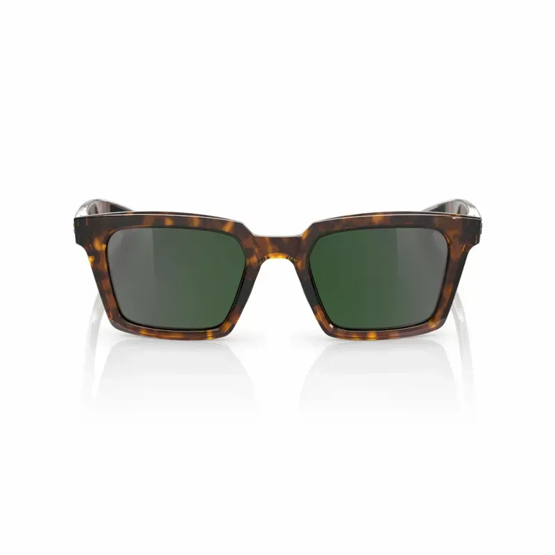 100% Erba Glasses In Gloss Havana/Grey Green Lens-1