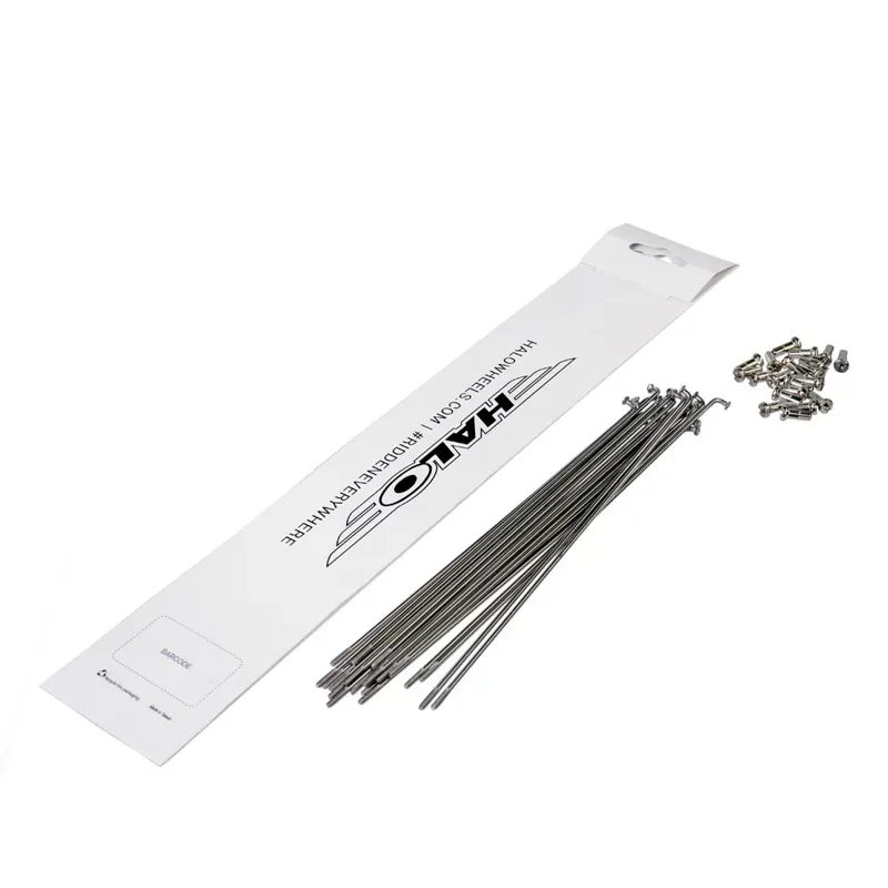 Halo Stainless 180-288mm Spokes in Silver -1