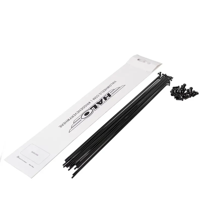 Spokes 20 Pack Black 242mm