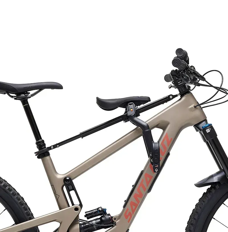 Kids Ride Shotgun Pro EVO Stem/Steerer Mount Baby Seat in Black-1