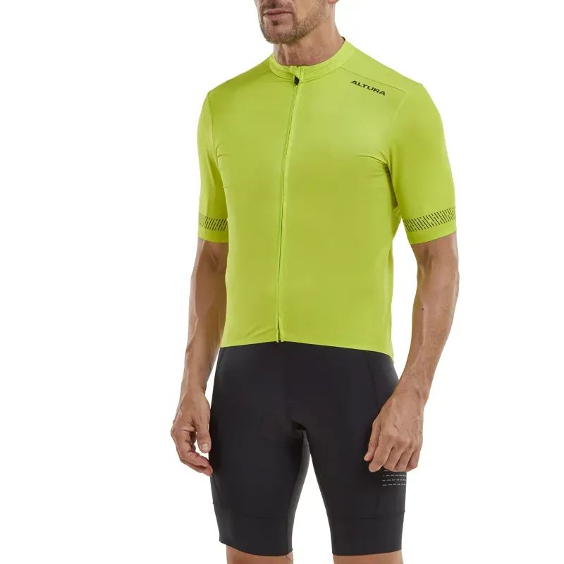 Altura Icon Men's Short Sleeve Cycling Jersey 2022: GREEN L