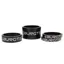 Burgtec Stem Spacer Kit in Burgtec Black