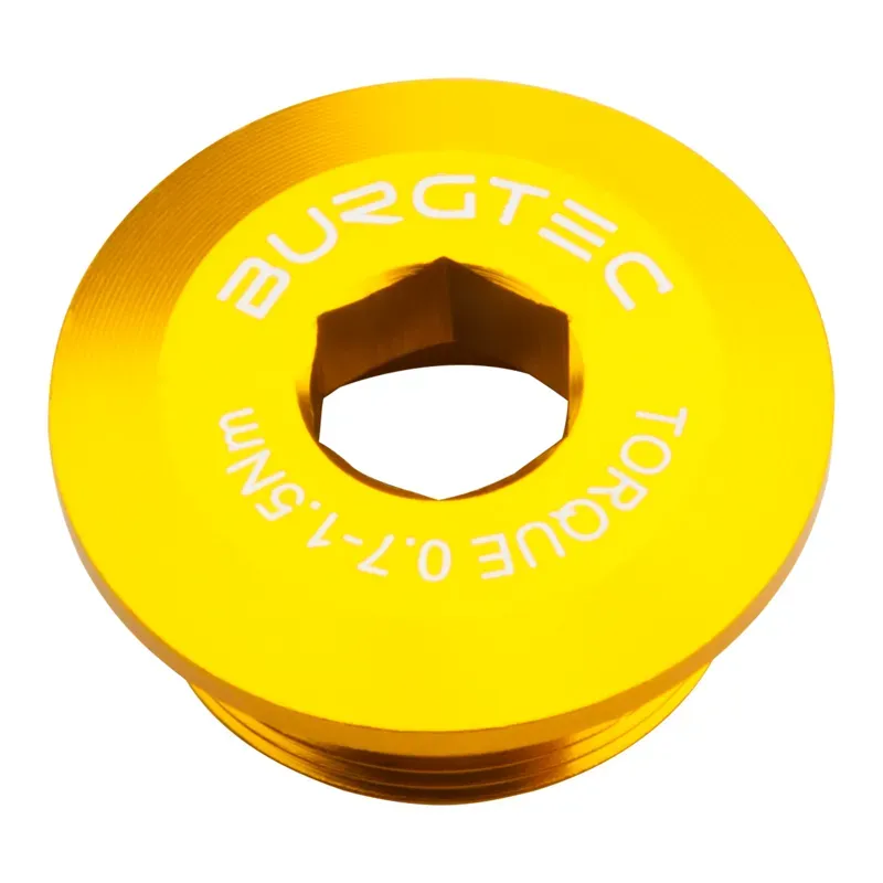 Burgtec Shimano Hollowtech II Crank Bolt in Bullion Gold