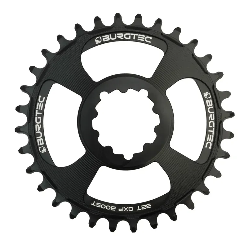Sram Boost 3mm Offset Thick Thin Chainring - - Burgtec Black