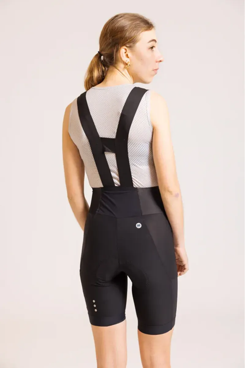 Tactic Sport Women's Nomad Ultimate Cargo Bib Shorts in Black-6