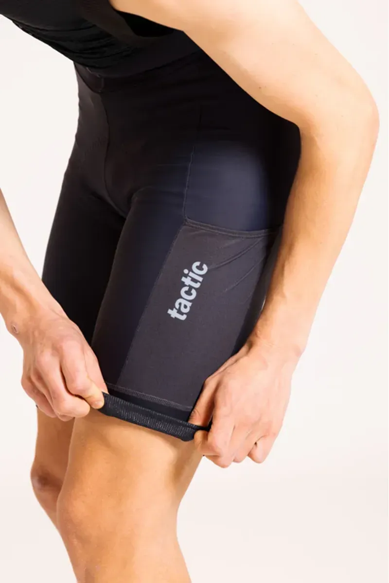 Tactic Sport Nomad Essence Bib Shorts in Grey-6