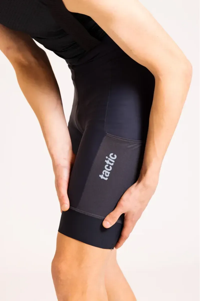 Tactic Sport Nomad Essence Bib Shorts in Grey-7