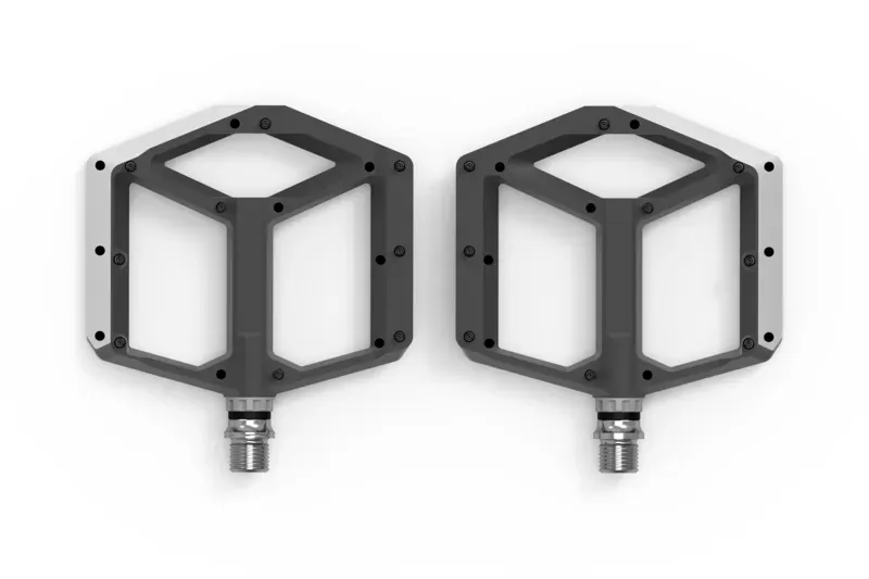 Acid Flat A1-CB Pedals in Grey